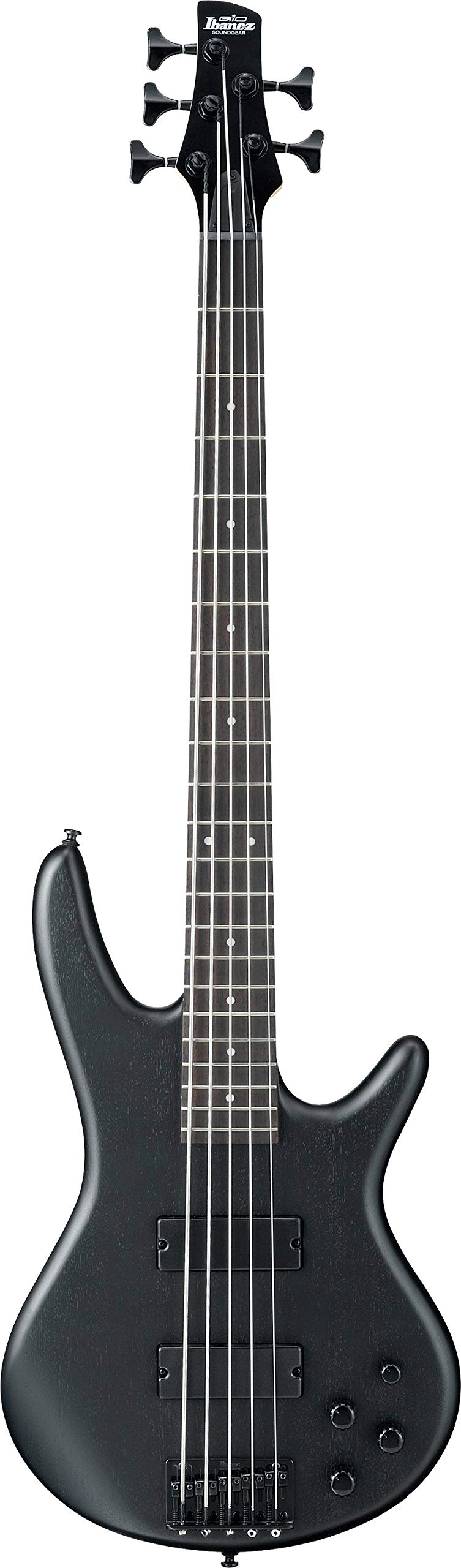 IBANEZ GIO Série E-Bass 5 String - Noir Weathered (GSR205B-WK